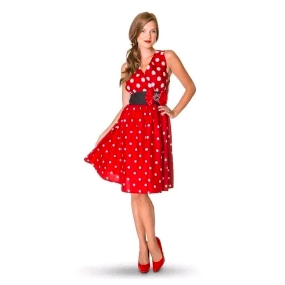 Women’s Disney Parks NWT Size XS Minnie Dress Disney Bound